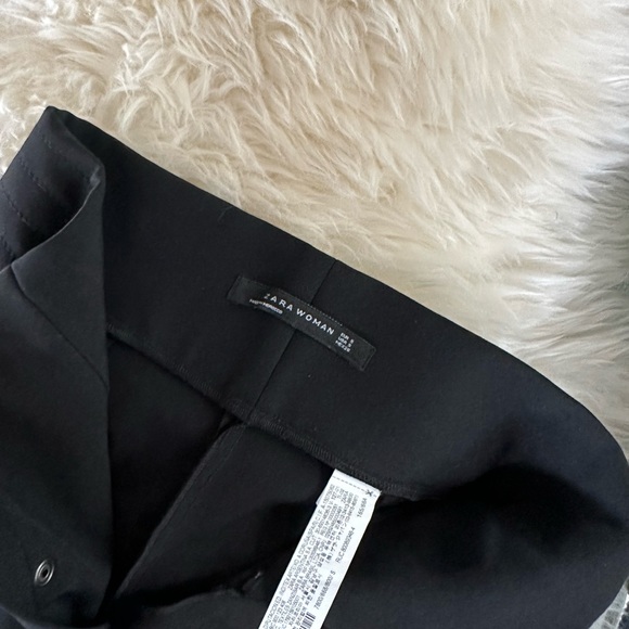 Zara high waist slim fit open front vent pant - Small - Picture 3 of 4